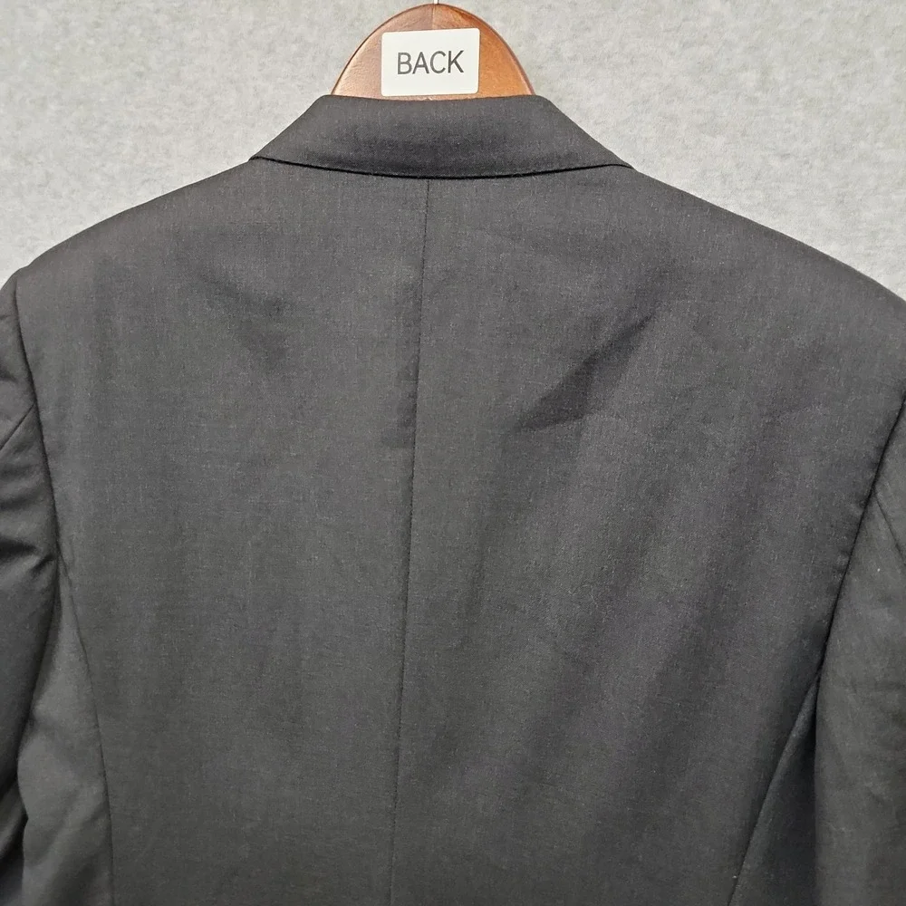 CANALI Italy Wool Dk Gray 2-Button Blazer Jacket AL 13220/32 Mens 41R (US)